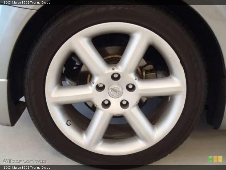 2003 Nissan 350Z Touring Coupe Wheel and Tire Photo #49420153