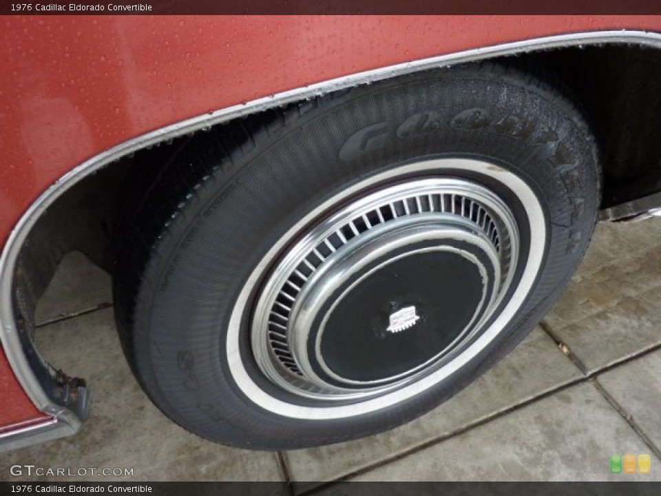 1976 Cadillac Eldorado Convertible Wheel and Tire Photo #49420369