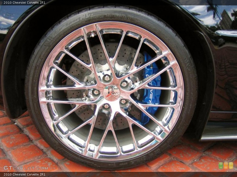 2010 Chevrolet Corvette ZR1 Wheel and Tire Photo #49425355