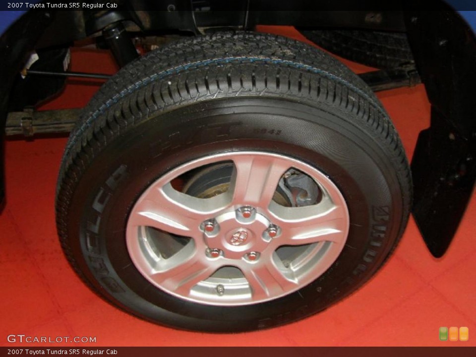 2007 Toyota Tundra SR5 Regular Cab Wheel and Tire Photo #49431070