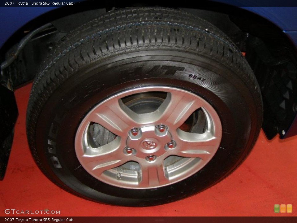 2007 Toyota Tundra SR5 Regular Cab Wheel and Tire Photo #49431325
