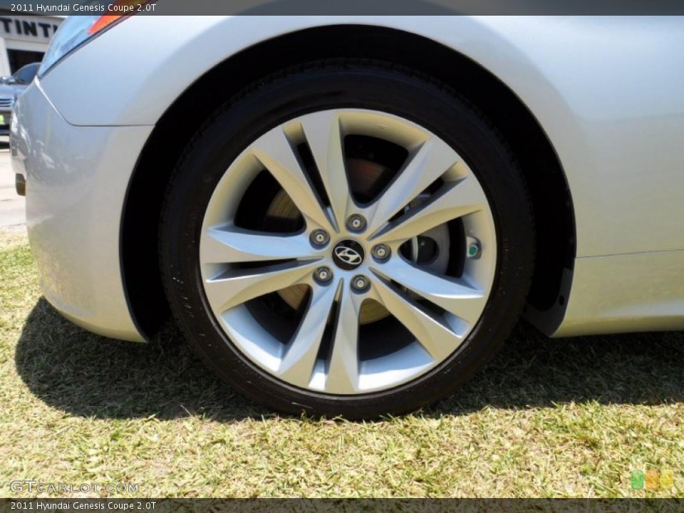 2011 Hyundai Genesis Coupe 2.0T Wheel and Tire Photo #49436896