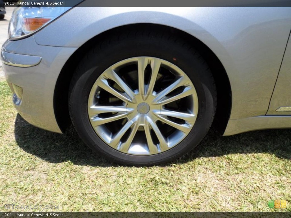 2011 Hyundai Genesis 4.6 Sedan Wheel and Tire Photo #49438381