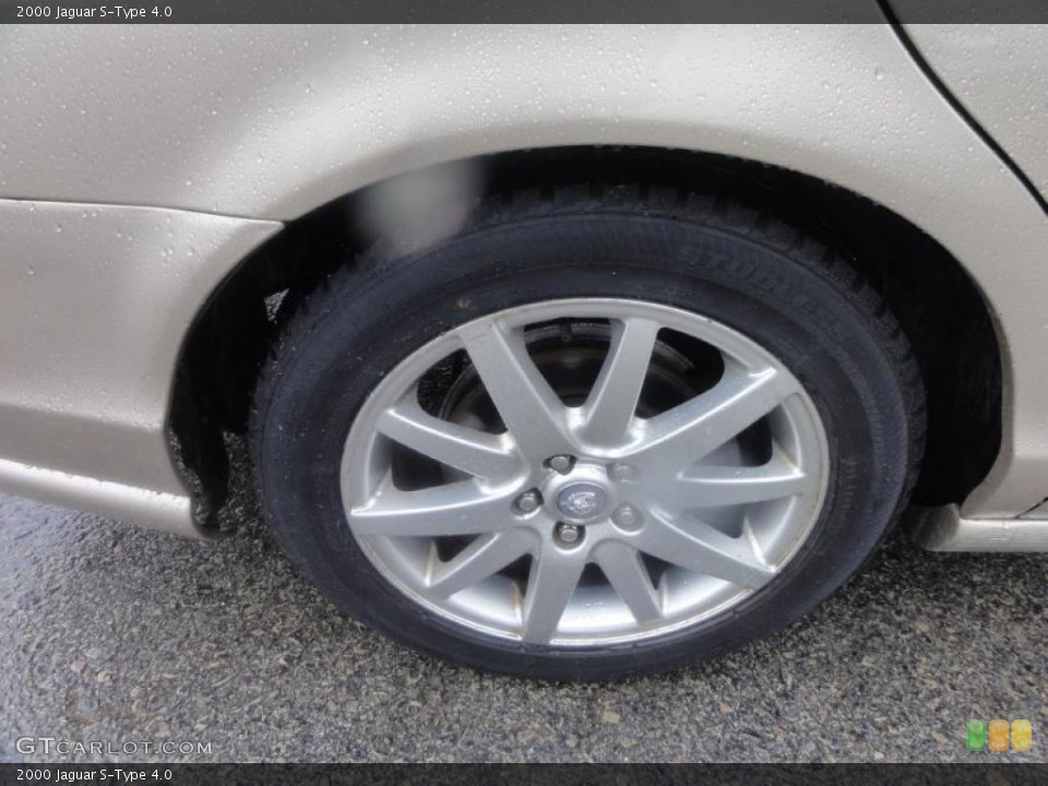2000 Jaguar S-Type 4.0 Wheel and Tire Photo #49441048