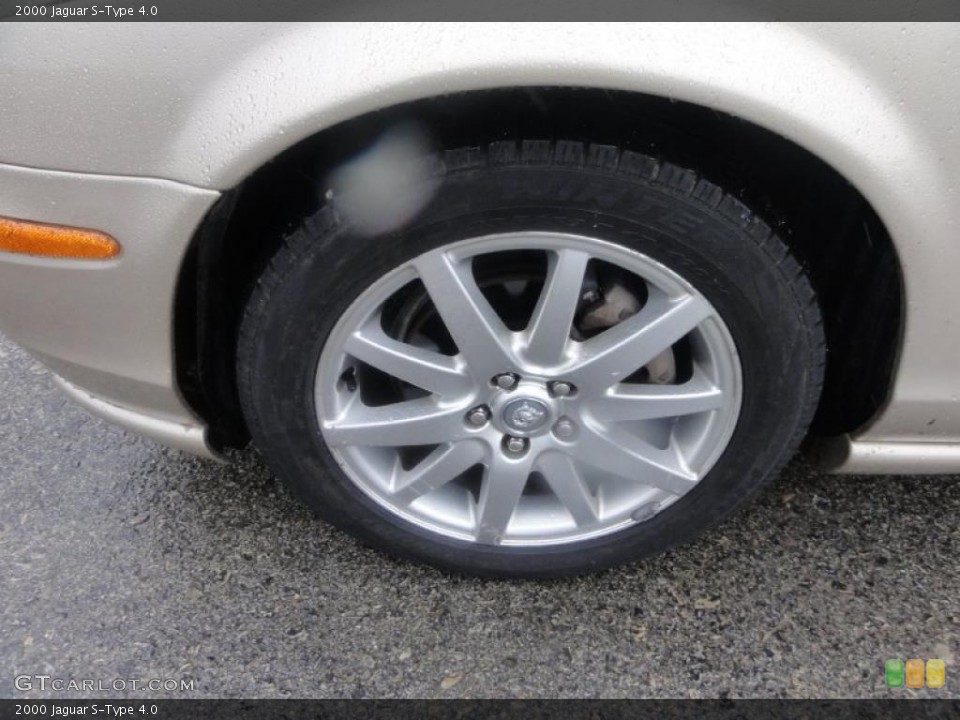 2000 Jaguar S-Type 4.0 Wheel and Tire Photo #49441195