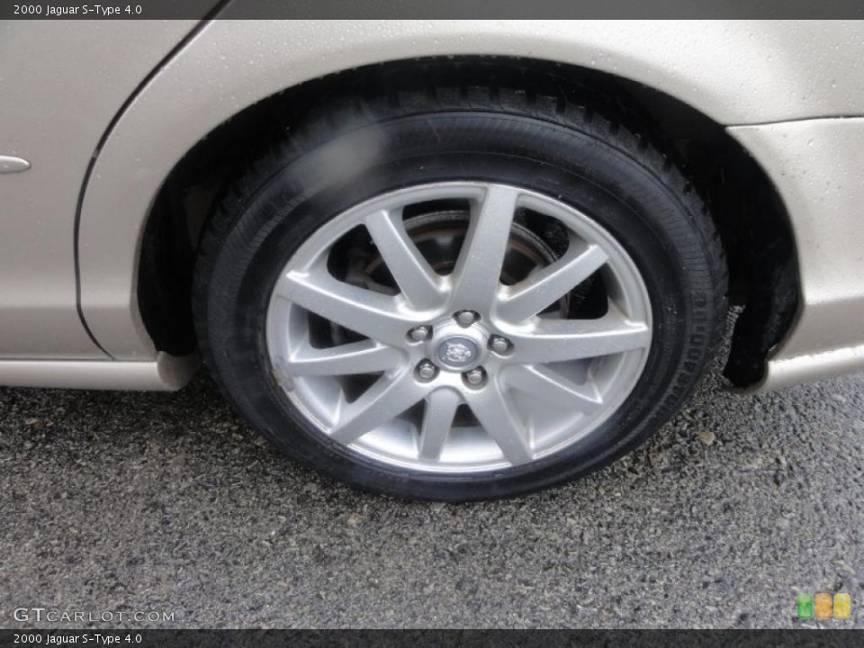 2000 Jaguar S-Type 4.0 Wheel and Tire Photo #49441213