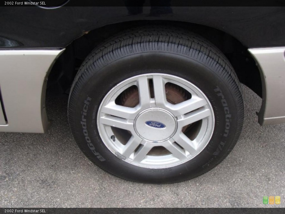 2002 Ford Windstar SEL Wheel and Tire Photo #49460695