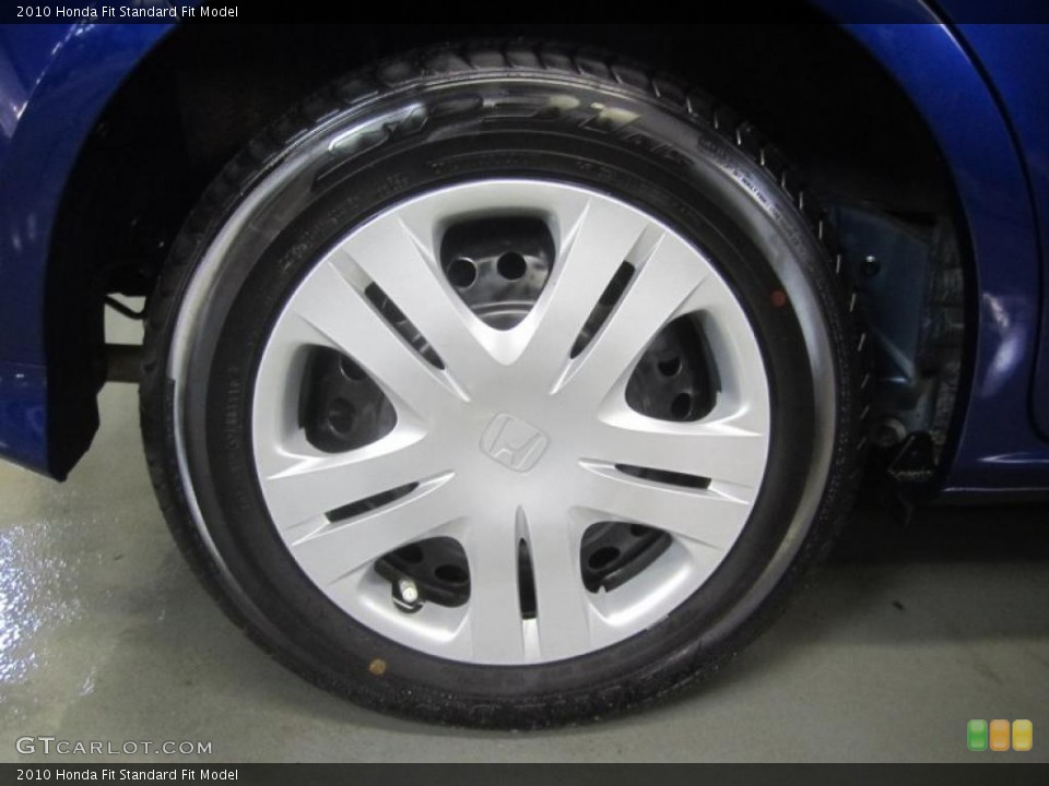 2010 Honda Fit  Wheel and Tire Photo #49465309