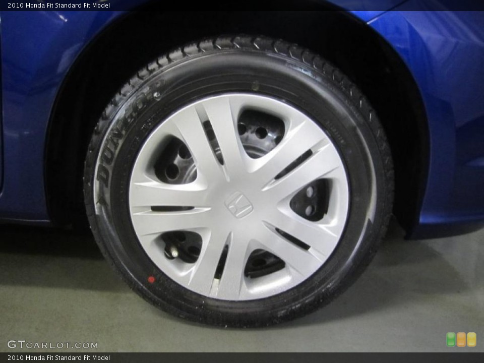 2010 Honda Fit  Wheel and Tire Photo #49465315