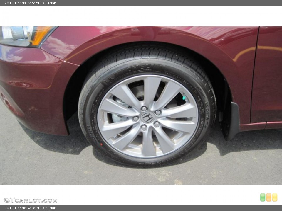 2011 Honda Accord EX Sedan Wheel and Tire Photo #49467367