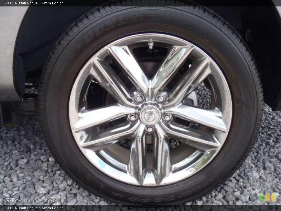2011 Nissan Rogue S Krom Edition Wheel and Tire Photo #49471224