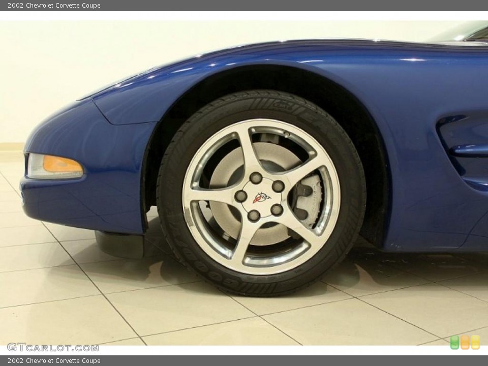 2002 Chevrolet Corvette Coupe Wheel and Tire Photo #49471893