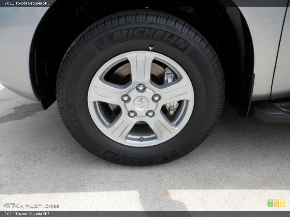 2011 Toyota Sequoia SR5 Wheel and Tire Photo #49473699