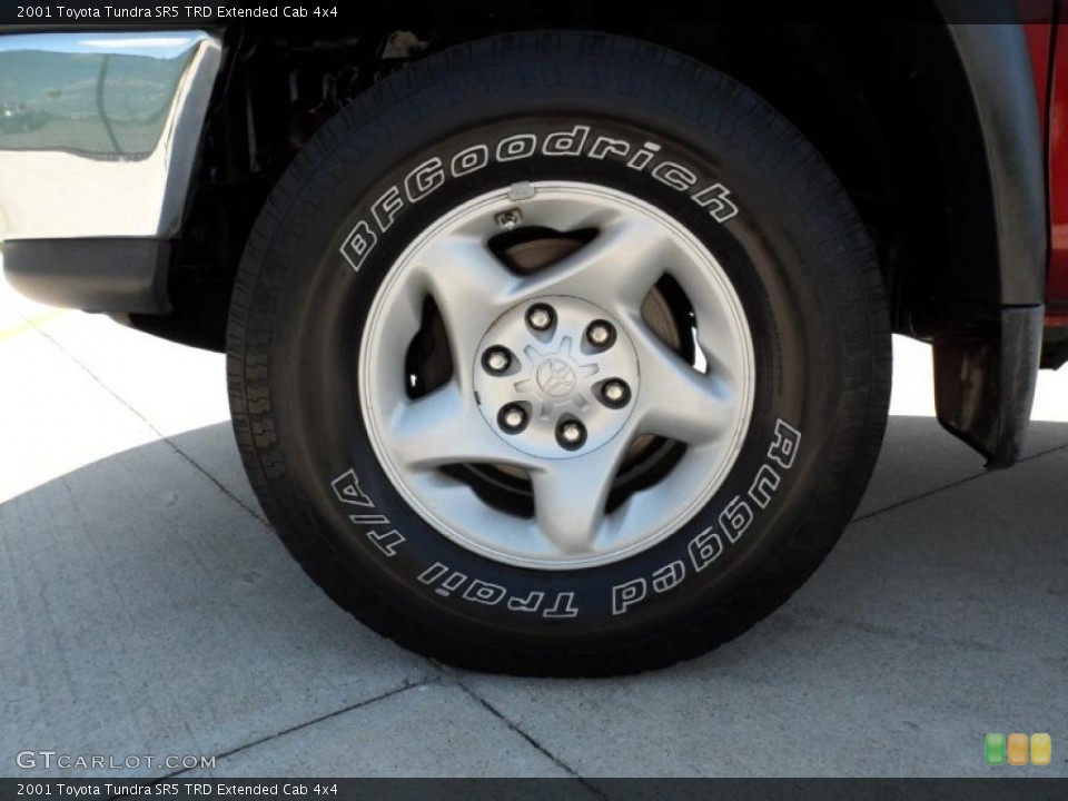 2001 Toyota Tundra SR5 TRD Extended Cab 4x4 Wheel and Tire Photo #49475565