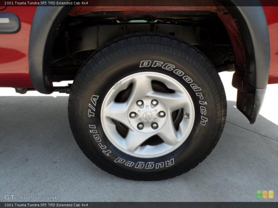 2001 Toyota Tundra SR5 TRD Extended Cab 4x4 Wheel and Tire Photo #49475577