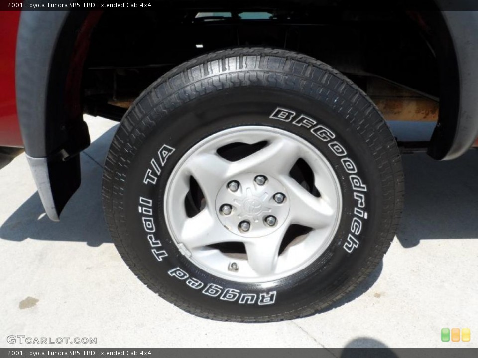 2001 Toyota Tundra SR5 TRD Extended Cab 4x4 Wheel and Tire Photo #49475589