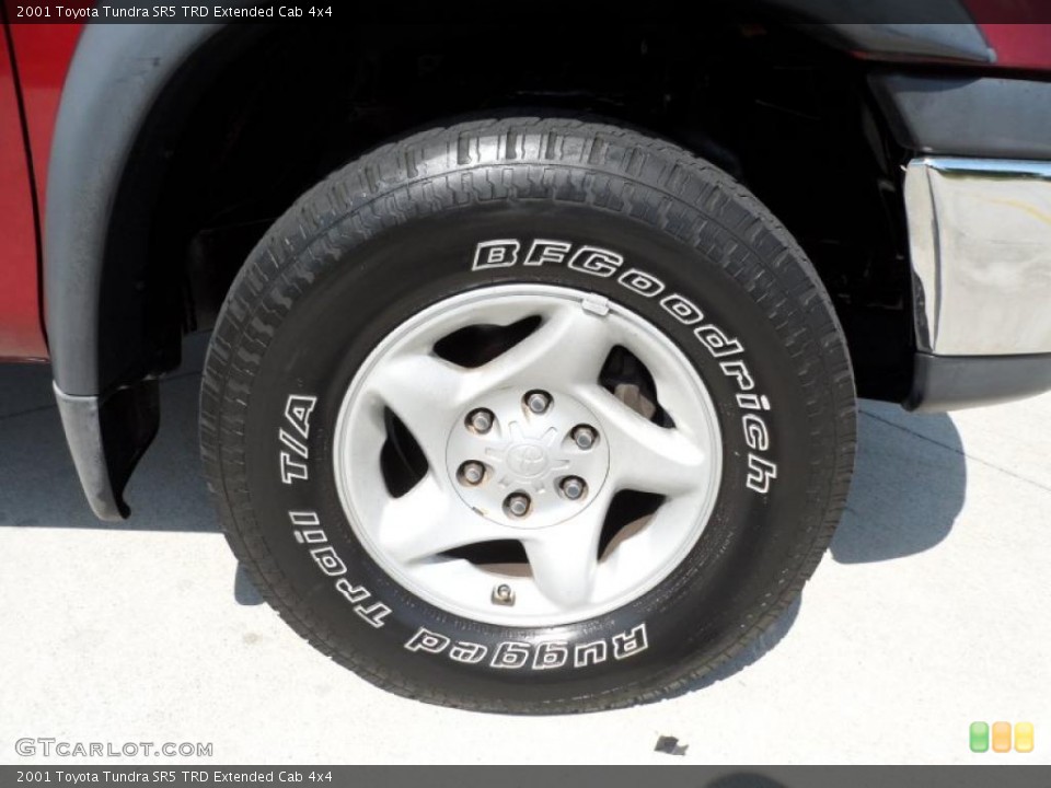 2001 Toyota Tundra SR5 TRD Extended Cab 4x4 Wheel and Tire Photo #49475601