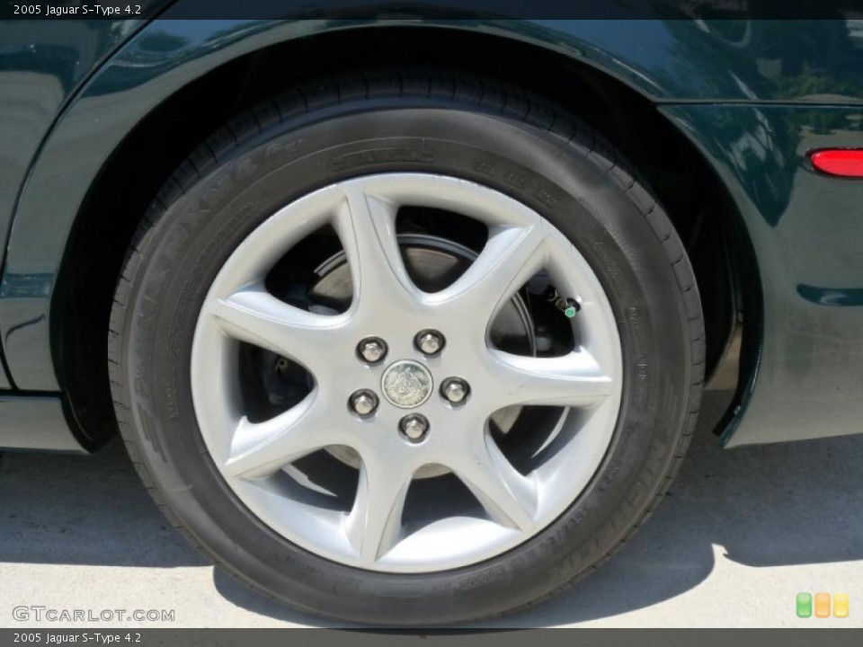 2005 Jaguar S-Type 4.2 Wheel and Tire Photo #49475676