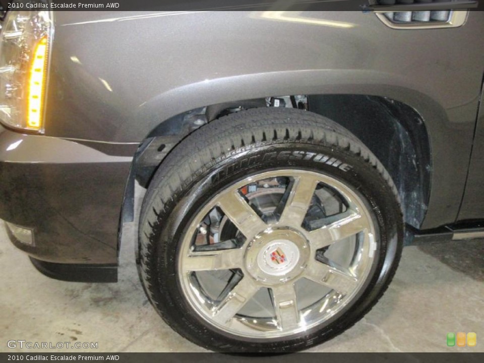 2010 Cadillac Escalade Premium AWD Wheel and Tire Photo #49483293