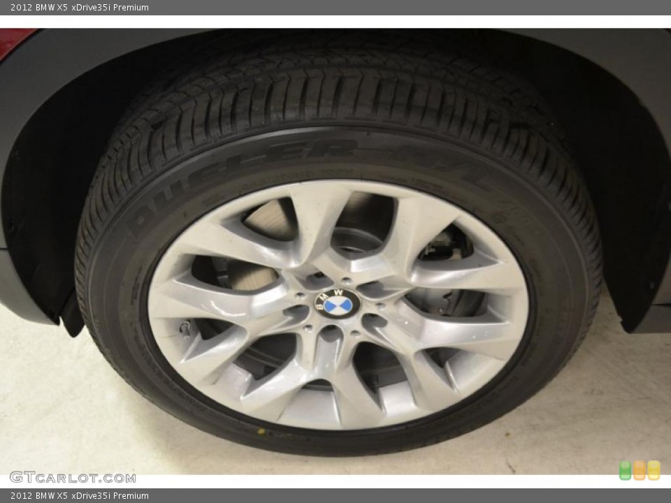 2012 BMW X5 xDrive35i Premium Wheel and Tire Photo #49492152