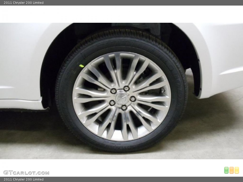 2011 Chrysler 200 Limited Wheel and Tire Photo #49502202