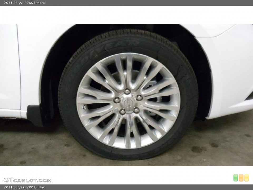 2011 Chrysler 200 Limited Wheel and Tire Photo #49502232