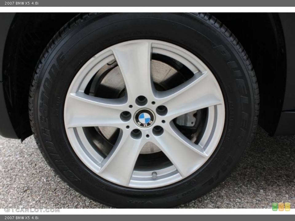 2007 BMW X5 4.8i Wheel and Tire Photo #49503066