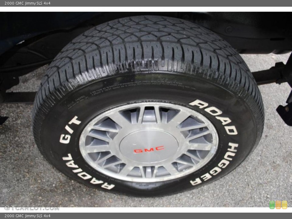 2000 GMC Jimmy SLS 4x4 Wheel and Tire Photo #49509300