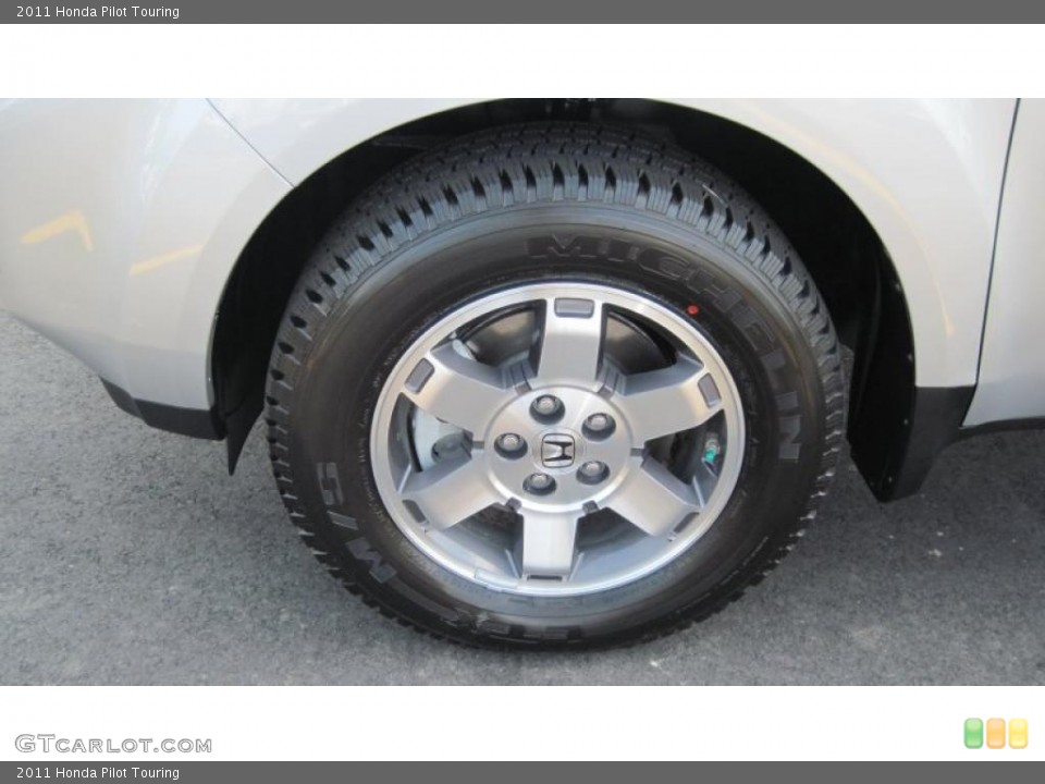 2011 Honda Pilot Touring Wheel and Tire Photo #49512516