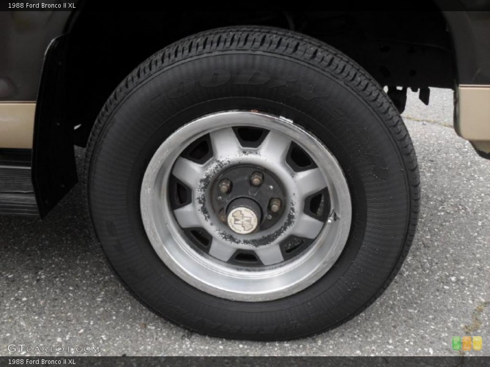 1988 Ford Bronco II Wheels and Tires