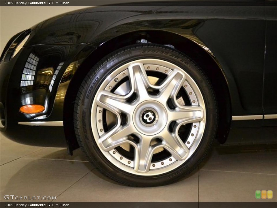2009 Bentley Continental GTC Mulliner Wheel and Tire Photo #49515749