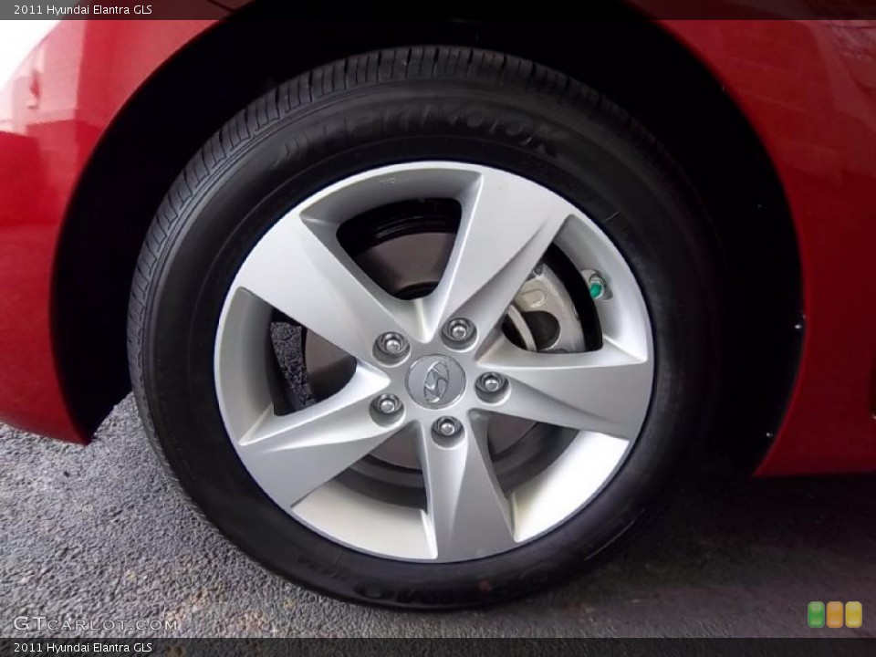 2011 Hyundai Elantra GLS Wheel and Tire Photo #49517069