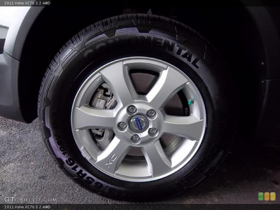 2011 Volvo XC70 3.2 AWD Wheel and Tire Photo #49517852