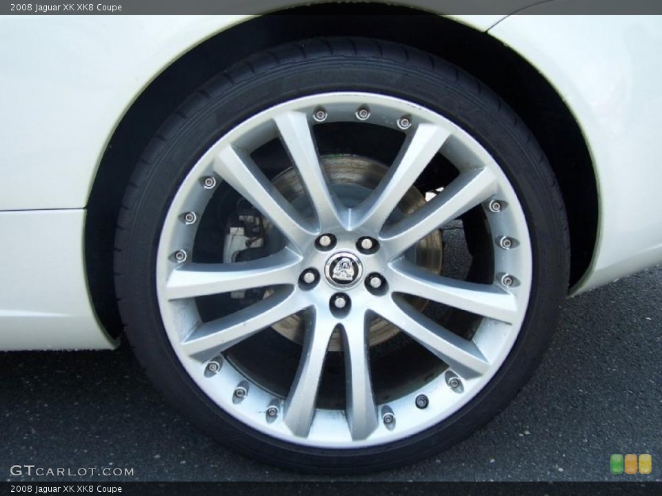 2008 Jaguar XK XK8 Coupe Wheel and Tire Photo #49519454