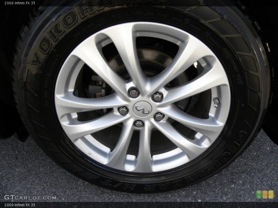 2009 Infiniti FX 35 Wheel and Tire Photo #49520171