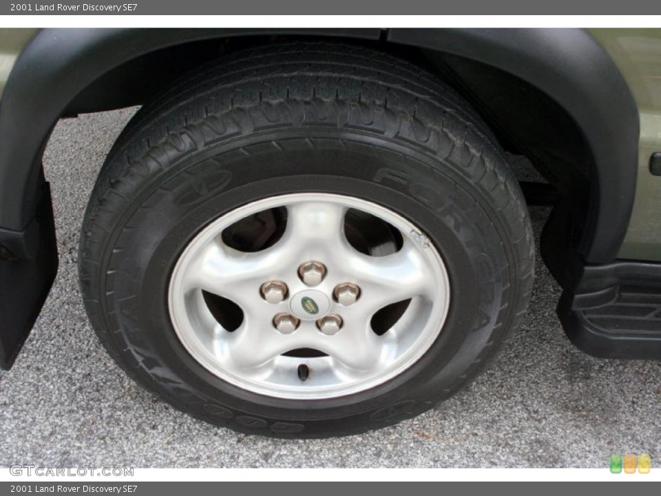 2001 Land Rover Discovery SE7 Wheel and Tire Photo #49524218