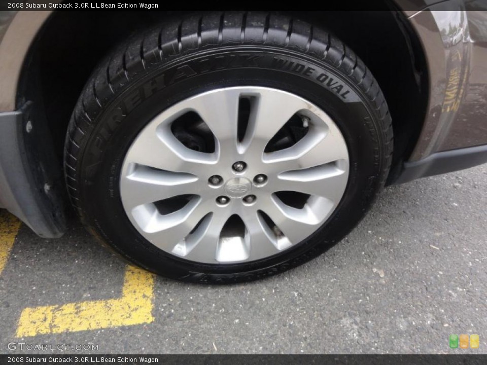 2008 Subaru Outback 3.0R L.L.Bean Edition Wagon Wheel and Tire Photo #49524278