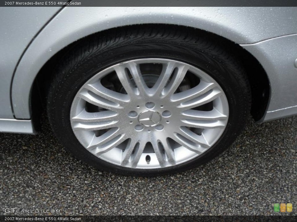 2007 Mercedes-Benz E 550 4Matic Sedan Wheel and Tire Photo #49532828