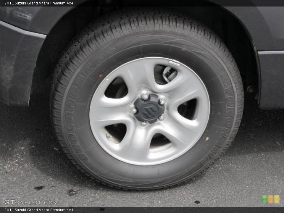 2011 Suzuki Grand Vitara Premium 4x4 Wheel and Tire Photo #49533530