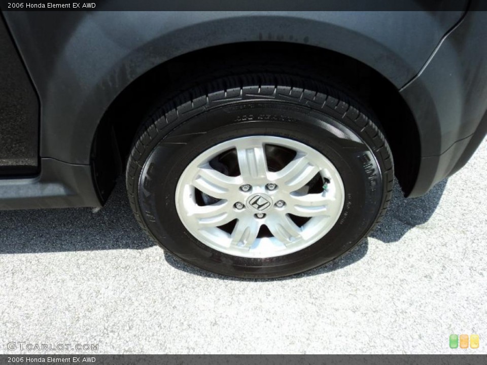 2006 Honda Element EX AWD Wheel and Tire Photo #49535969