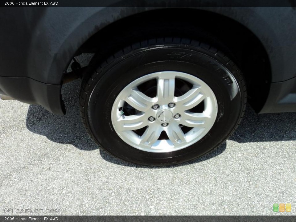2006 Honda Element EX AWD Wheel and Tire Photo #49535984