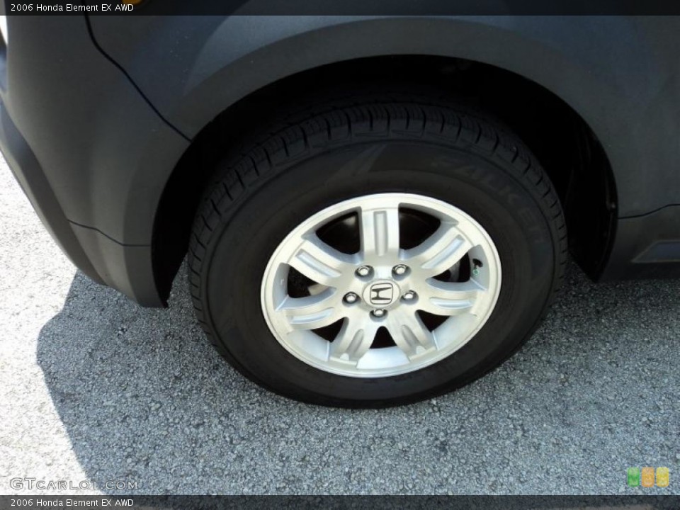 2006 Honda Element EX AWD Wheel and Tire Photo #49536098