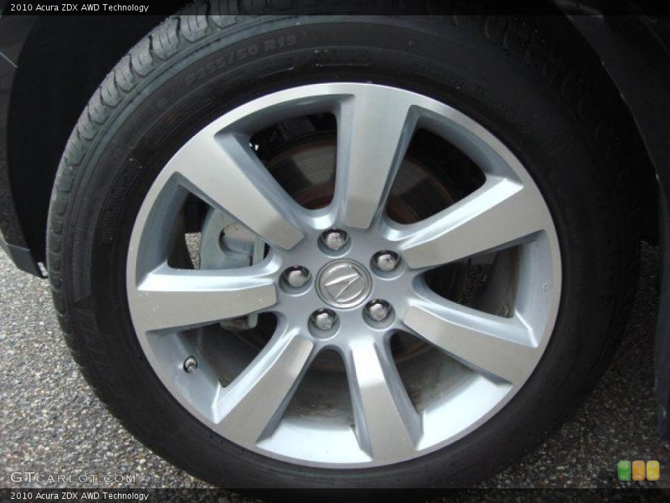 2010 Acura ZDX AWD Technology Wheel and Tire Photo #49536728