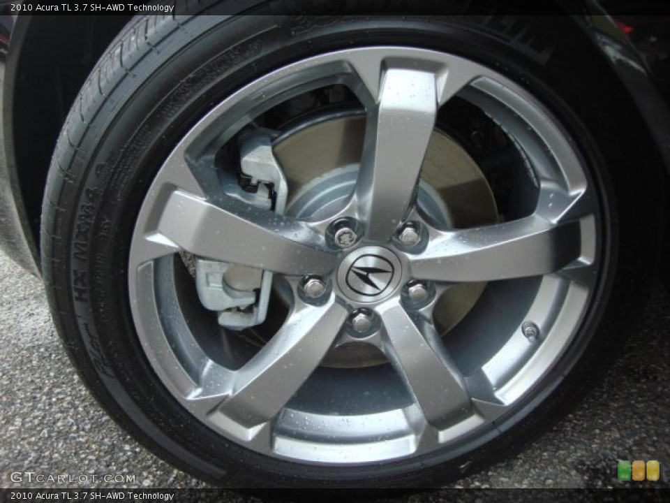 2010 Acura TL 3.7 SH-AWD Technology Wheel and Tire Photo #49537817