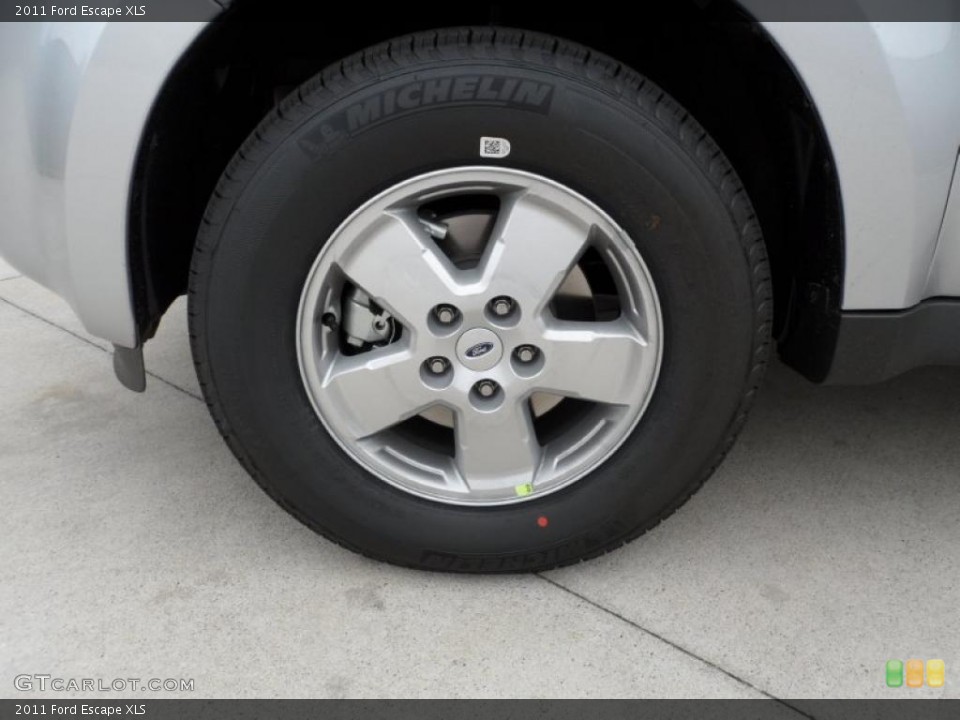 2011 Ford Escape XLS Wheel and Tire Photo #49544933