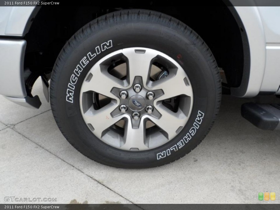 2011 Ford F150 FX2 SuperCrew Wheel and Tire Photo #49545488