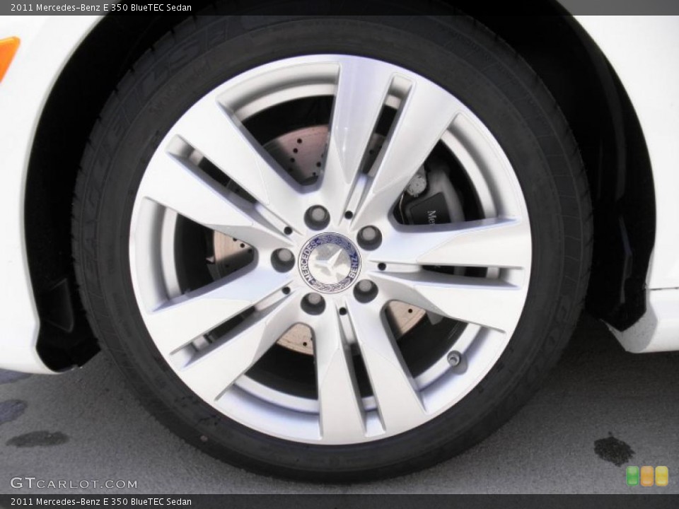 2011 Mercedes-Benz E 350 BlueTEC Sedan Wheel and Tire Photo #49547147
