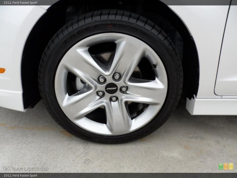 2011 Ford Fusion Sport Wheel and Tire Photo #49547981