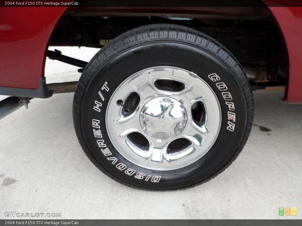 2004 Ford F150 STX Heritage SuperCab Wheel and Tire Photo #49549271