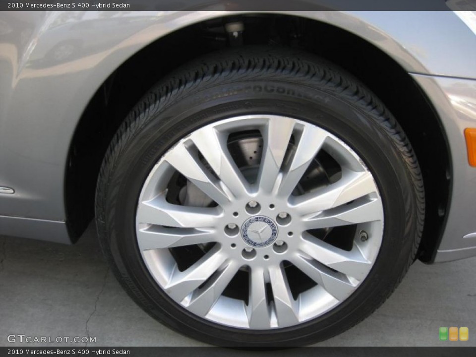 2010 Mercedes-Benz S 400 Hybrid Sedan Wheel and Tire Photo #49549841